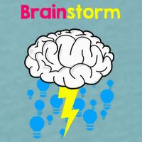 Brainstorm Good Idea Lightbulb Thunder Sueded Cloud Jersey T-Shirt