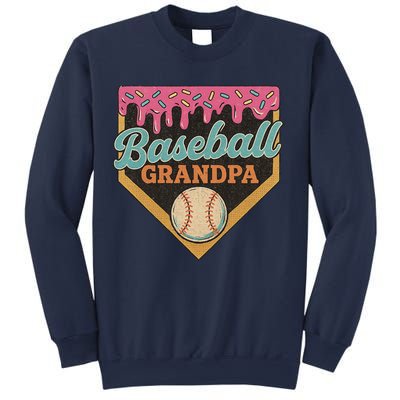 Baseball Grandpa Ice Cream Drip Sweatshirt