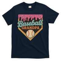 Baseball Grandpa Ice Cream Drip T-Shirt
