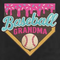 Baseball Grandma Ice Cream Drip 11oz C Handle Ceramic Mug
