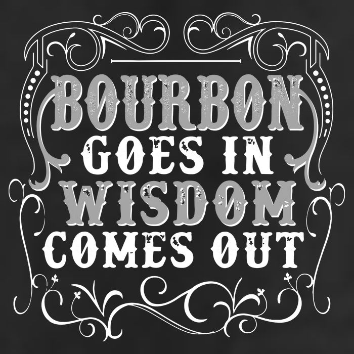Bourbon Goes In Wisdom Comes Out 25L Jumbo Tote