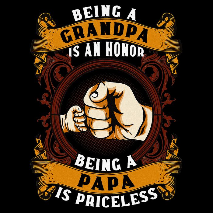Being Grandpa Is An Honor Being Papa Is PRICELESS Father Day Zip Tote Bag