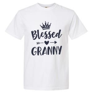 Blessed Granny Idea From Grand Mothers Day Granny Gift Garment-Dyed Heavyweight T-Shirt