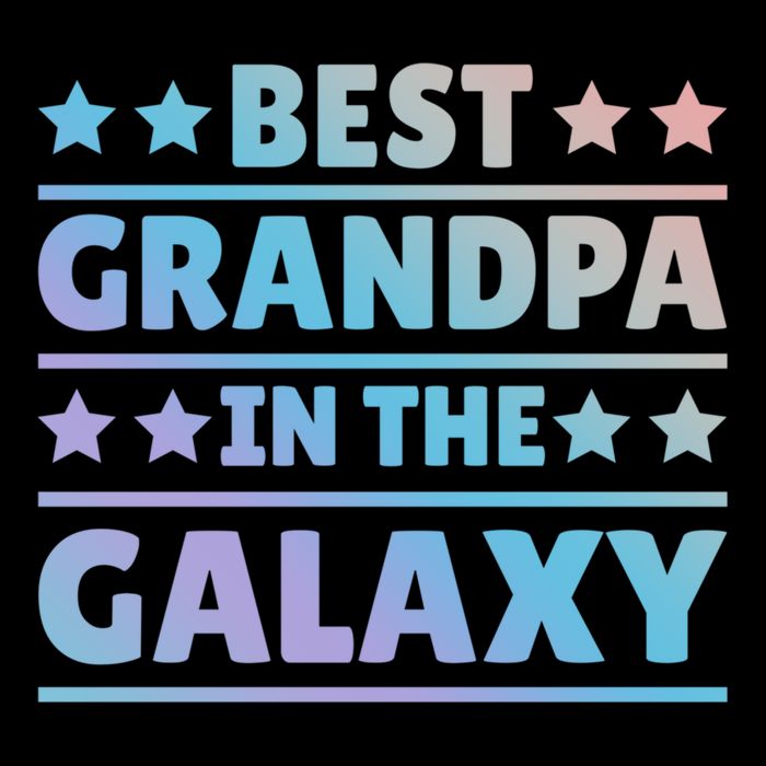 Best Grandpa In The Galaxy Cool Gift Drawstring Bag