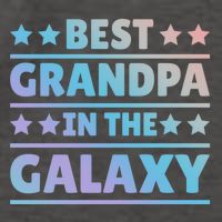 Best Grandpa In The Galaxy Cool Gift Vector Backpack