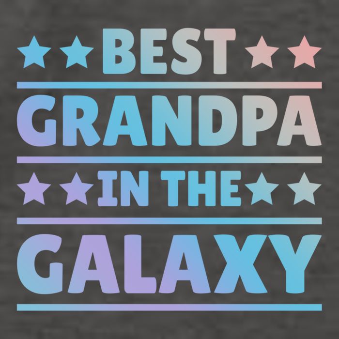 Best Grandpa In The Galaxy Cool Gift Vector Backpack