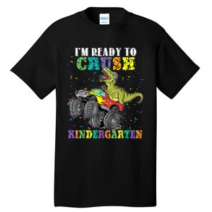 Brand: Generic Im Ready To Crush Kindergarten Monster Truck Dinosaur Boy Tall T-Shirt