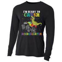 Brand: Generic Im Ready To Crush Kindergarten Monster Truck Dinosaur Boy Cooling Performance Long Sleeve Crew