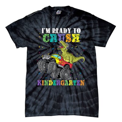 Brand: Generic Im Ready To Crush Kindergarten Monster Truck Dinosaur Boy Tie-Dye T-Shirt