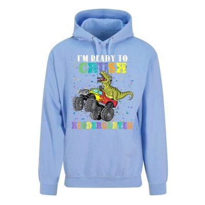 Brand: Generic Im Ready To Crush Kindergarten Monster Truck Dinosaur Boy Unisex Surf Hoodie