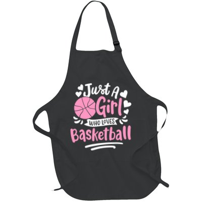 Basketball Girl Just A Girl Who Loves Basketball Apron