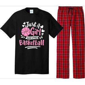 Basketball Girl Just A Girl Who Loves Basketball Pajama Set