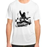 Bigfoot Guitar Jump Adult ChromaSoft Performance T-Shirt