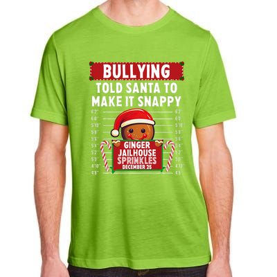 Bullying Ginger Jailhouse Christmas Xmas Gingerbread Holiday Adult ChromaSoft Performance T-Shirt