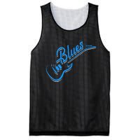 Blues Guitar Jazz Music Guitarist Blues Mesh Reversible Basketball Jersey Tank