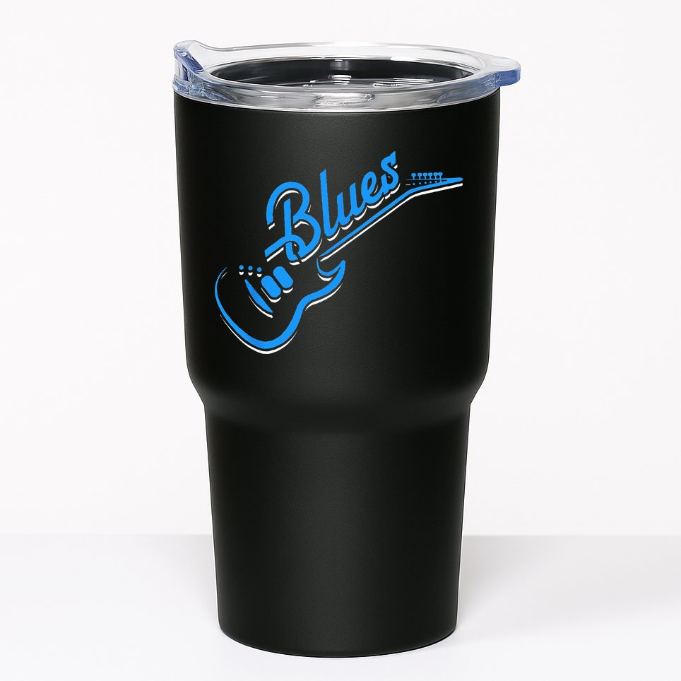 Blues Guitar Jazz Music Guitarist Blues Tumbler