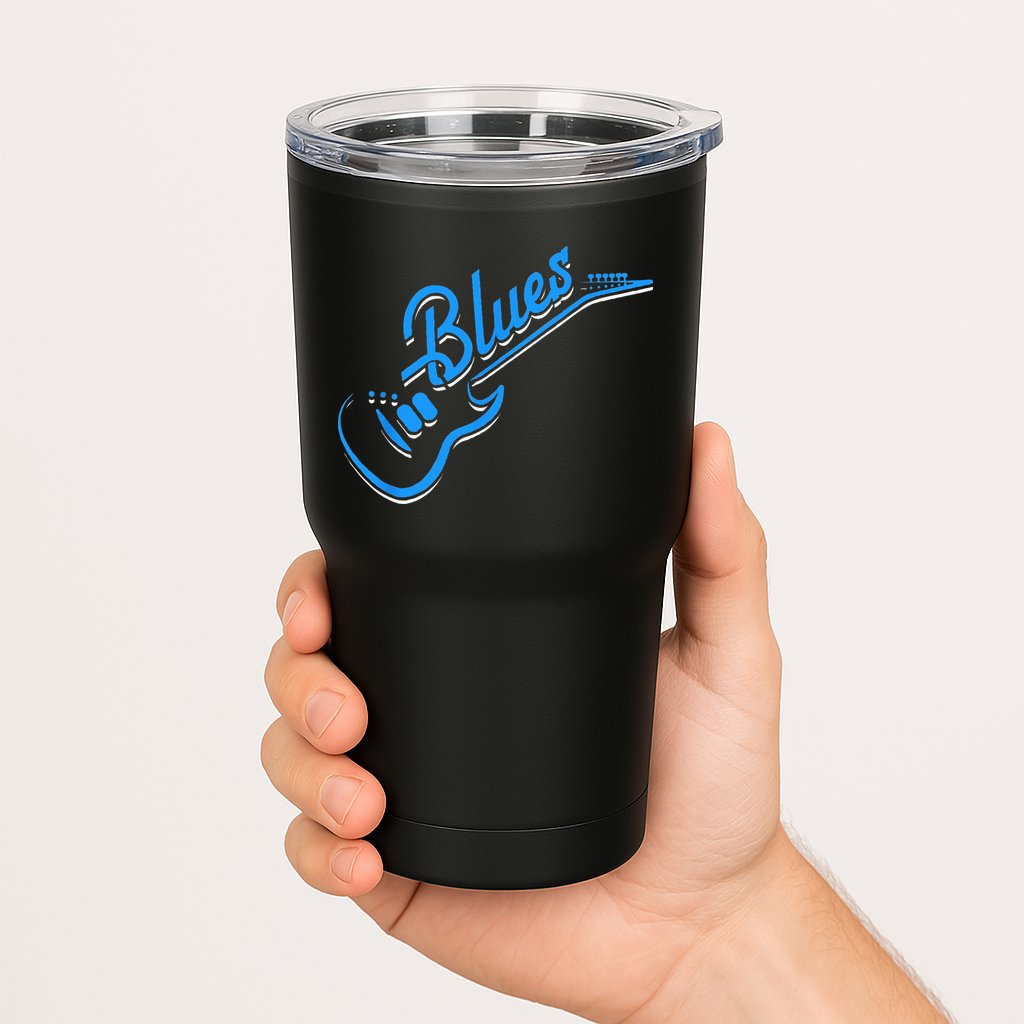 Blues Guitar Jazz Music Guitarist Blues Tumbler