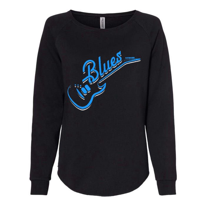 Blues Guitar Jazz Music Guitarist Blues Womens California Wash Sweatshirt