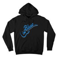 Blues Guitar Jazz Music Guitarist Blues Tall Hoodie