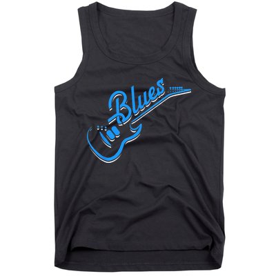 Blues Guitar Jazz Music Guitarist Blues Tank Top