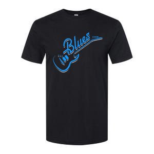 Blues Guitar Jazz Music Guitarist Blues Softstyle CVC T-Shirt