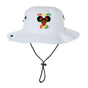 Black Girl Juneteenth 1865 Celebration Legacy Cool Fit Booney Bucket Hat