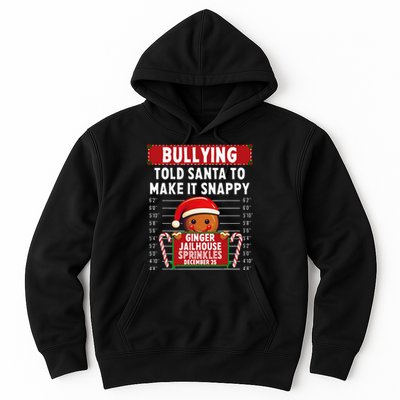 Bullying Ginger Jailhouse Christmas Xmas Gingerbread Holiday Hoodie