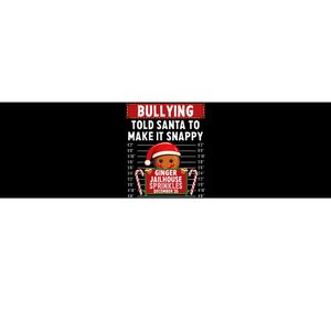 Bullying Ginger Jailhouse Christmas Xmas Gingerbread Holiday Bumper Sticker