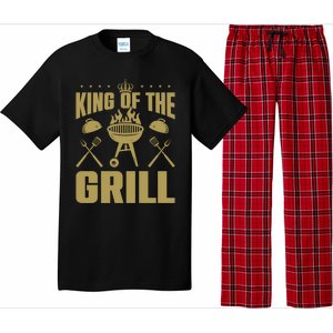 Bbq Grilling King Of The Grill Funny Barbecue Gift Pajama Set