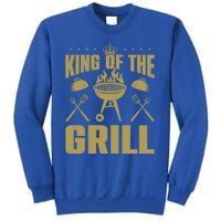 Bbq Grilling King Of The Grill Funny Barbecue Gift Sweatshirt