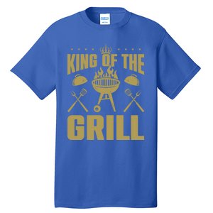 Bbq Grilling King Of The Grill Funny Barbecue Gift Tall T-Shirt