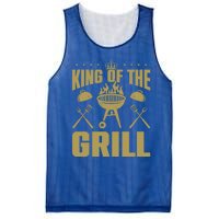 Bbq Grilling King Of The Grill Funny Barbecue Gift Mesh Reversible Basketball Jersey Tank