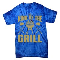 Bbq Grilling King Of The Grill Funny Barbecue Gift Tie-Dye T-Shirt