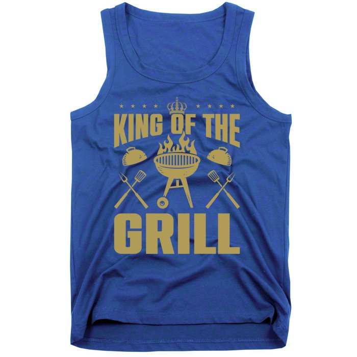 Bbq Grilling King Of The Grill Funny Barbecue Gift Tank Top