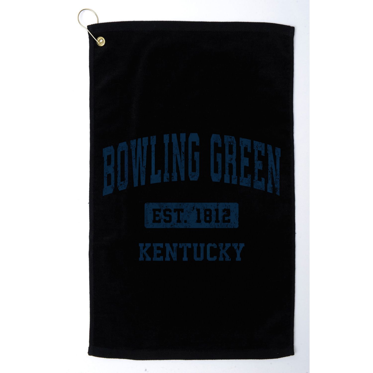 Bowling Green Kentucky Ky Vintage Athletic Sports Design Cute Gift Golf Towel