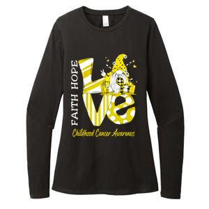 Bee Gnome Love Hood Cancer Awareness Great Gift Womens CVC Long Sleeve Shirt