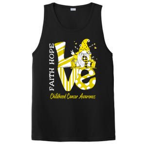 Bee Gnome Love Hood Cancer Awareness Great Gift PosiCharge Competitor Tank