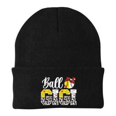Ball Gigi Leopard Baseball Softball Gigi Grandma Great Gift Beanie