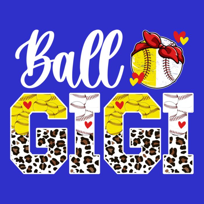 Ball Gigi Leopard Baseball Softball Gigi Grandma Great Gift 16 in Basic Backpack