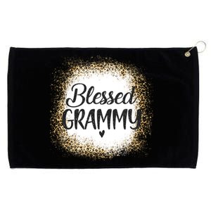 Blessed Grammy Leopard Gift Best Mom Ever Mother's Day Cool Gift Grommeted Golf Towel