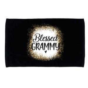 Blessed Grammy Leopard Gift Best Mom Ever Mother's Day Cool Gift Microfiber Hand Towel