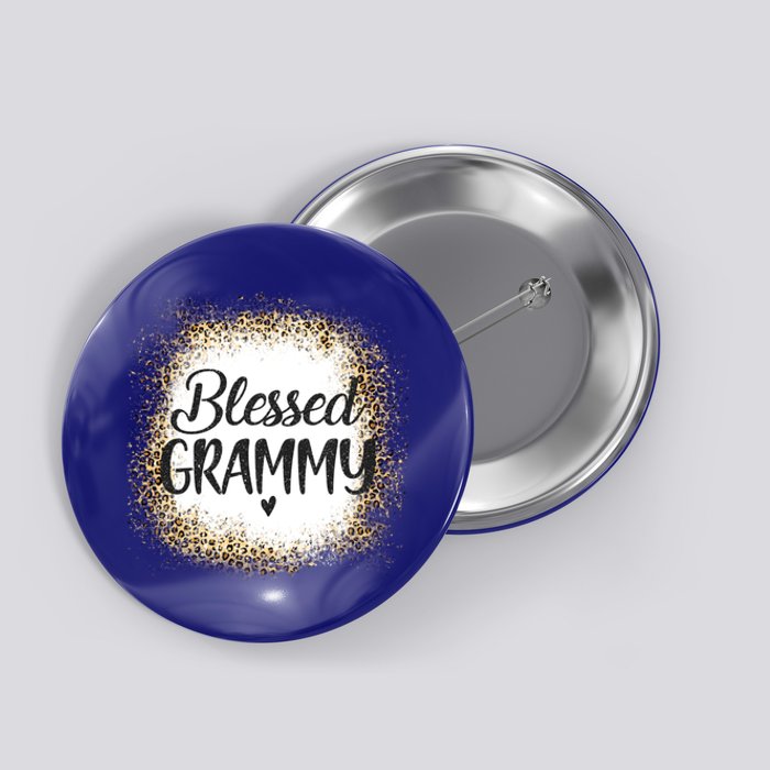 Blessed Grammy Leopard Gift Best Mom Ever Mother's Day Cool Gift Button