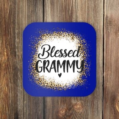 Blessed Grammy Leopard Gift Best Mom Ever Mother's Day Cool Gift Coaster