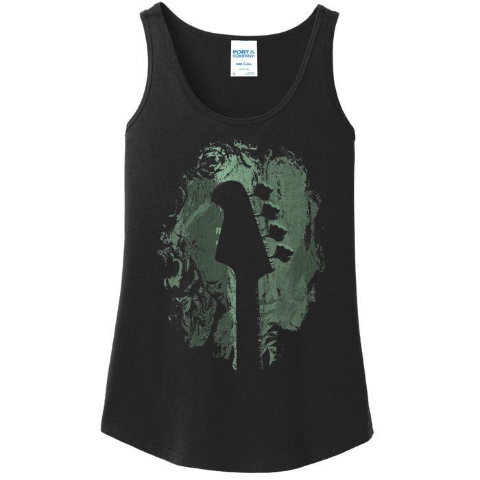 Bass Guitar Lover Art Guitarist Bass Players Vintage Guitar Ladies Essential Tank