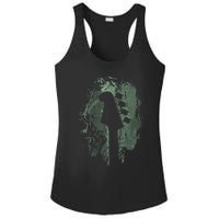 Bass Guitar Lover Art Guitarist Bass Players Vintage Guitar Ladies PosiCharge Competitor Racerback Tank