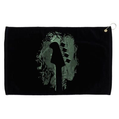 Bass Guitar Lover Art Guitarist Bass Players Vintage Guitar Grommeted Golf Towel