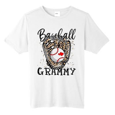 Baseball Grammy Leopard Game Day Baseball Lover Mothers Day Tall Fusion ChromaSoft Performance T-Shirt