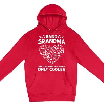 Band Grandma like a normal grandma only cooler  orchestra Premium Pullover Hoodie