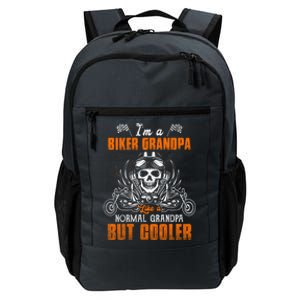 Biker Grandpa Legend Motorcycle Like Normal Father's Day Gift Daily Commute Backpack