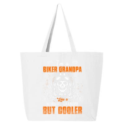 Biker Grandpa Legend Motorcycle Like Normal Father's Day Gift 25L Jumbo Tote